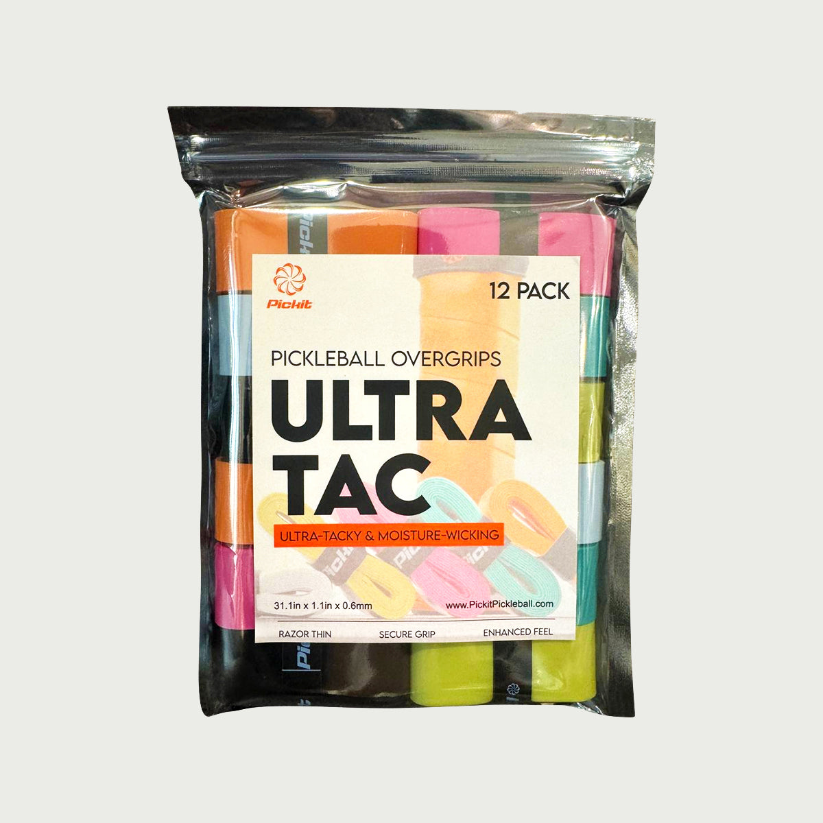 Pickleball overgríp ultra tac (12 pack)