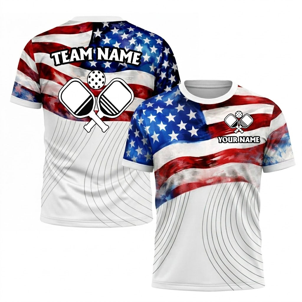 Custom Pickleball Polo Shirt Black Silver Swirl Ball Performance Team Jersey Personalized Pickleball Shirt