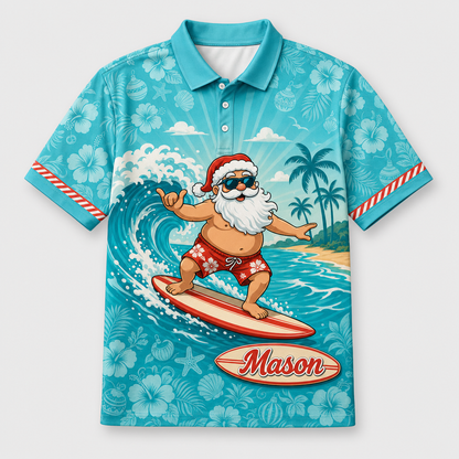 Surfing Santa Custom Name AOP Polo - Personalized Polo shirt - All over printed c326ce98-a894-41dc-aeef-6ed78e7ef756.png