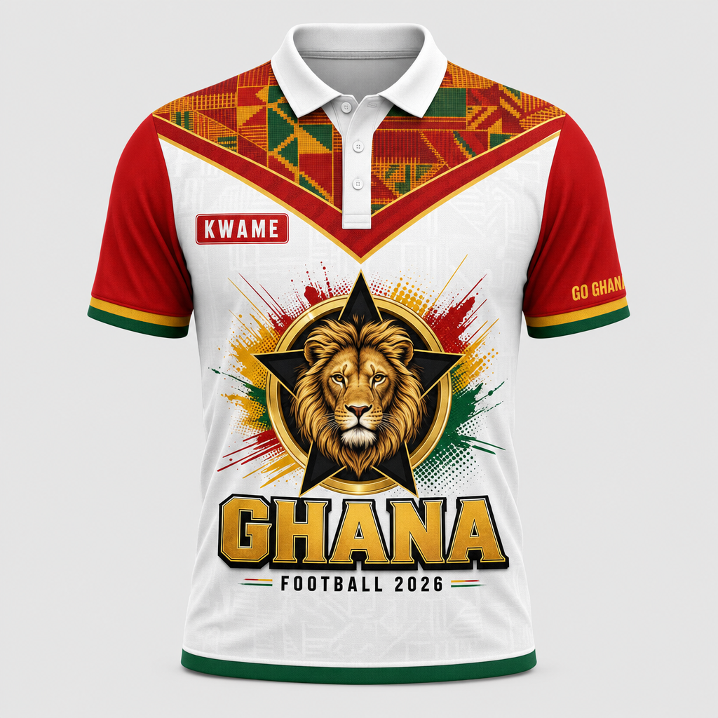 GHANA — FOOTBALL 2026 - Personalized Polo shirt - All over printed c37b296c-0478-4409-b742-19ba420f0aff.png