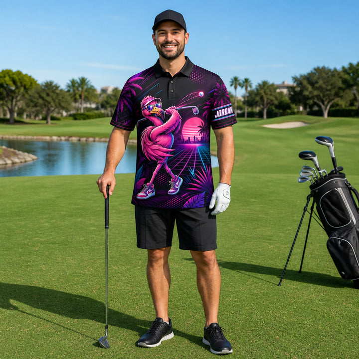 Neon Flamingo Golfer AOP Polo (Custom Name) - Personalized Polo shirt - All over printed cb19c5d6-8384-4b32-b76d-98e3173baeea.jpg