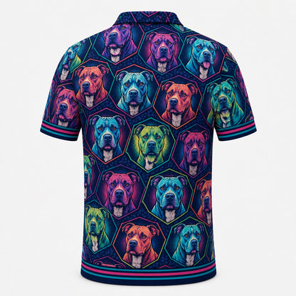 Neon Dog Mosaic AOP Polo — Custom Name - Personalized Polo shirt - All over printed cbf7deee-ba8d-4c13-8713-e58771e91b8d.jpg