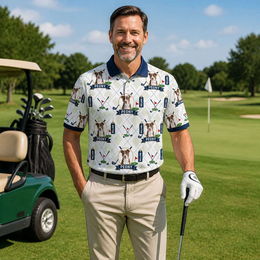 {Pet Name} & {Golfer Name} - Personalized Polo shirt - All over printed d4ea3d72-d4ad-4295-ac6f-81e62da8545a.jpg