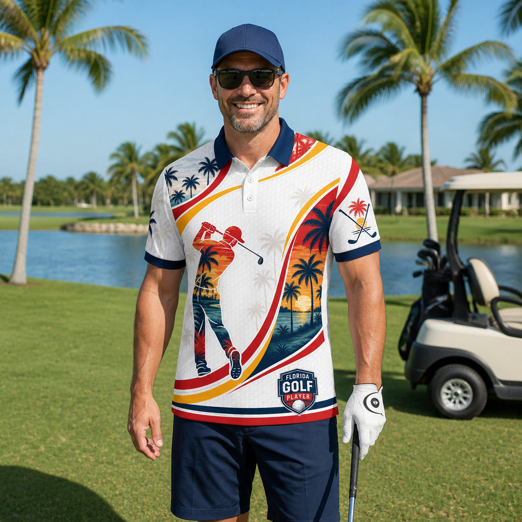 Florida Golf Polo - Lifestyle 1