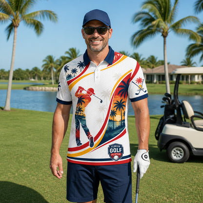 Florida Golf Polo - Lifestyle 1