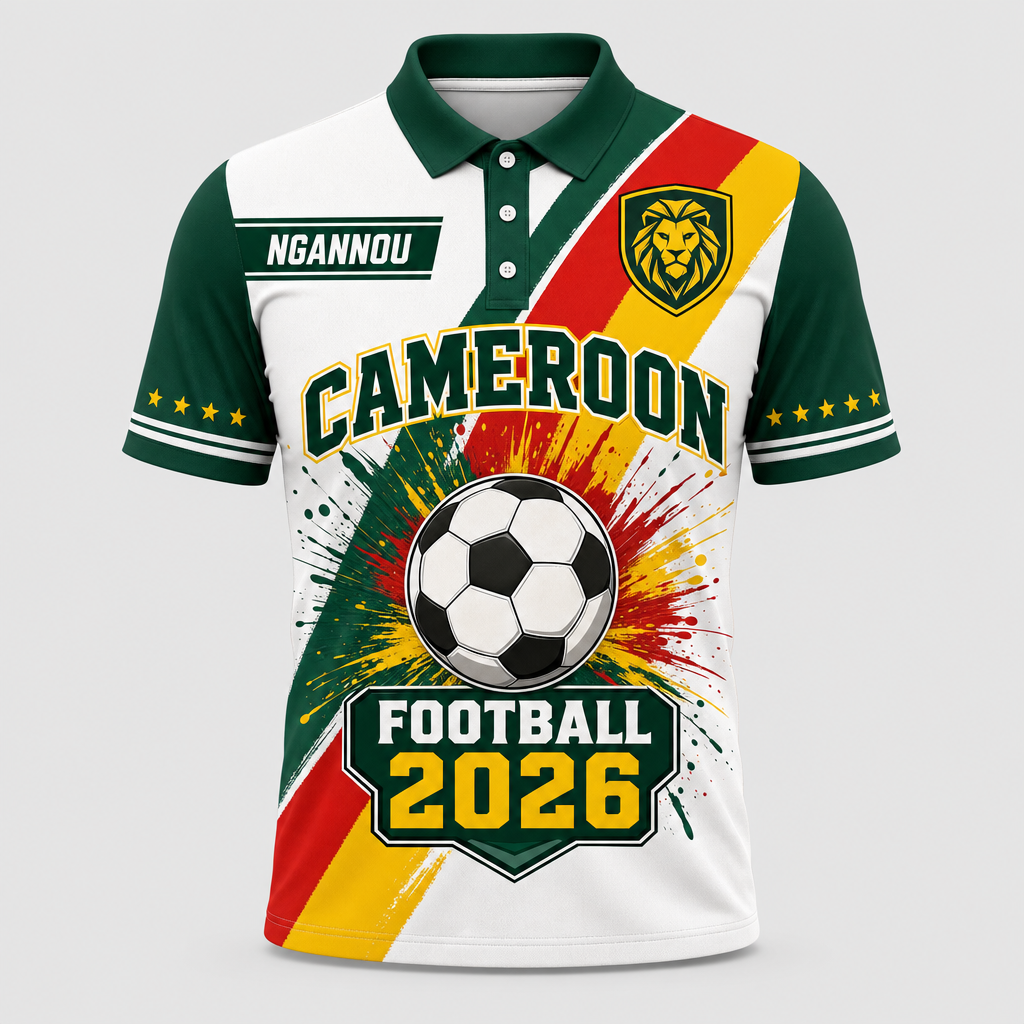 CAMEROON • FOOTBALL 2026 - Personalized Polo shirt - All over printed d85d77de-c421-4d33-b87f-e4972e1e28d2.png