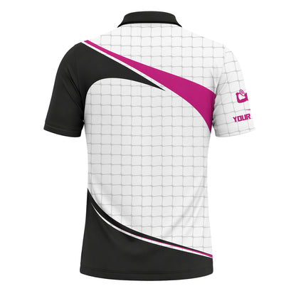 Women Tennis Polo Shirt Custom Name Performance