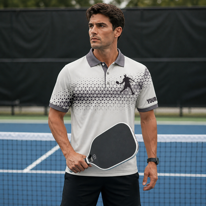 Custom Pickleball Polo Shirt