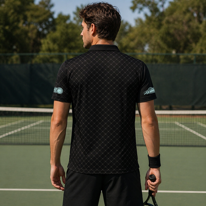 Custom Tennis Polo Shirt With Name