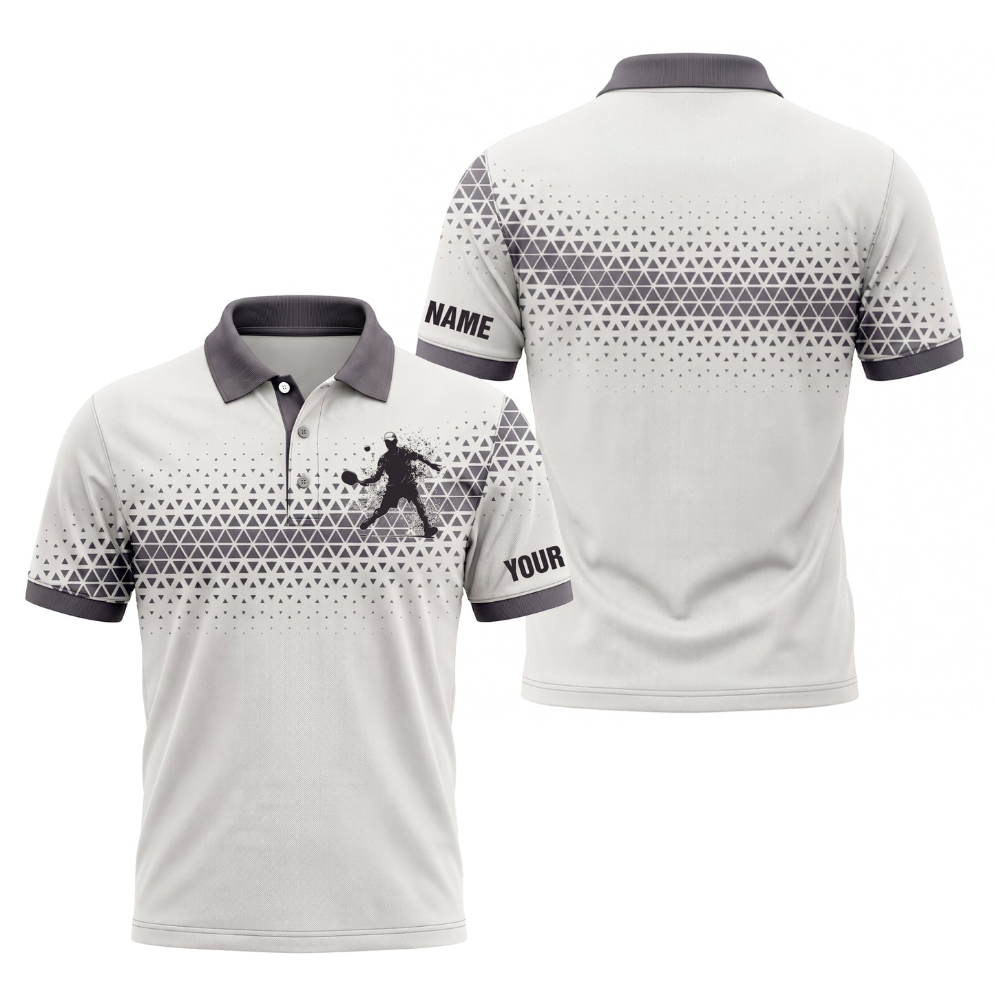 Custom Pickleball Polo Shirt
