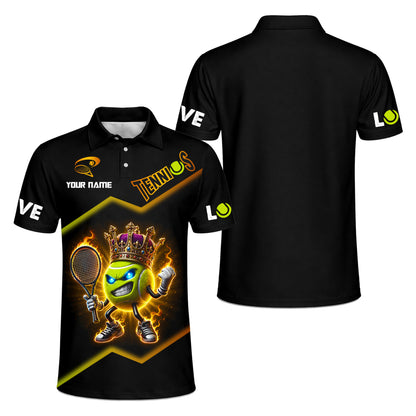 Custom Tennis Polo Shirt With Name