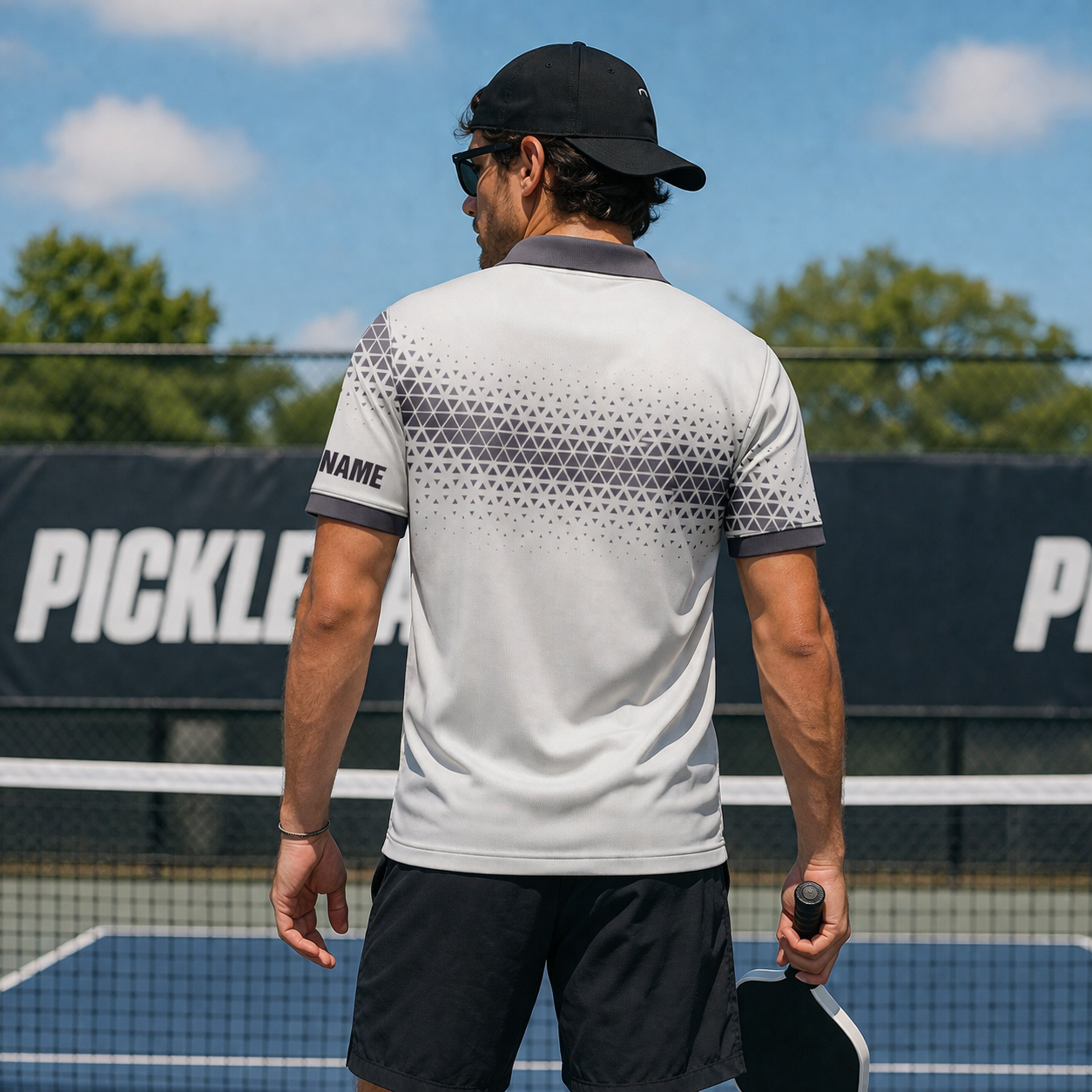 Custom Pickleball Polo Shirt