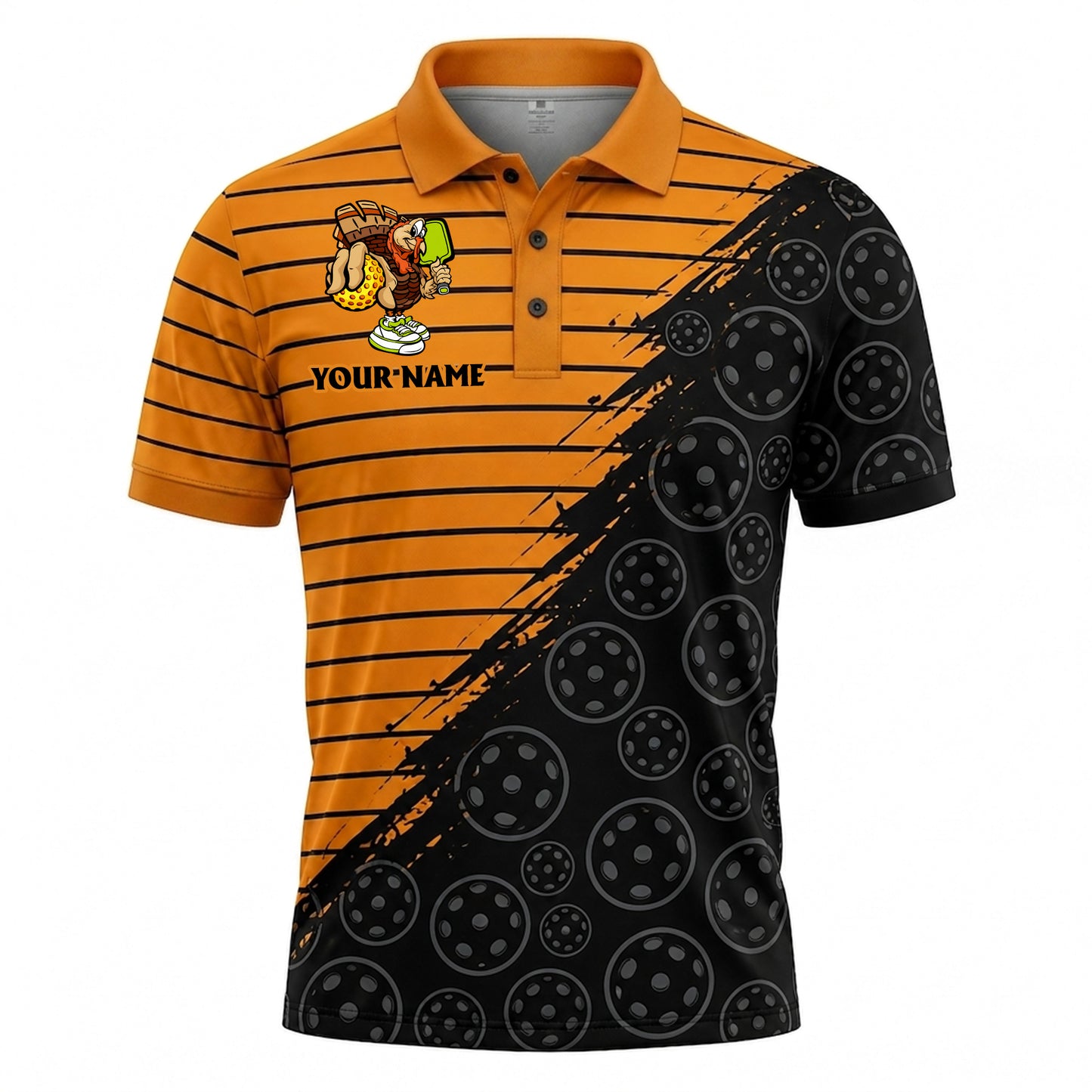 Thanksgiving Pickleball Polo shirt