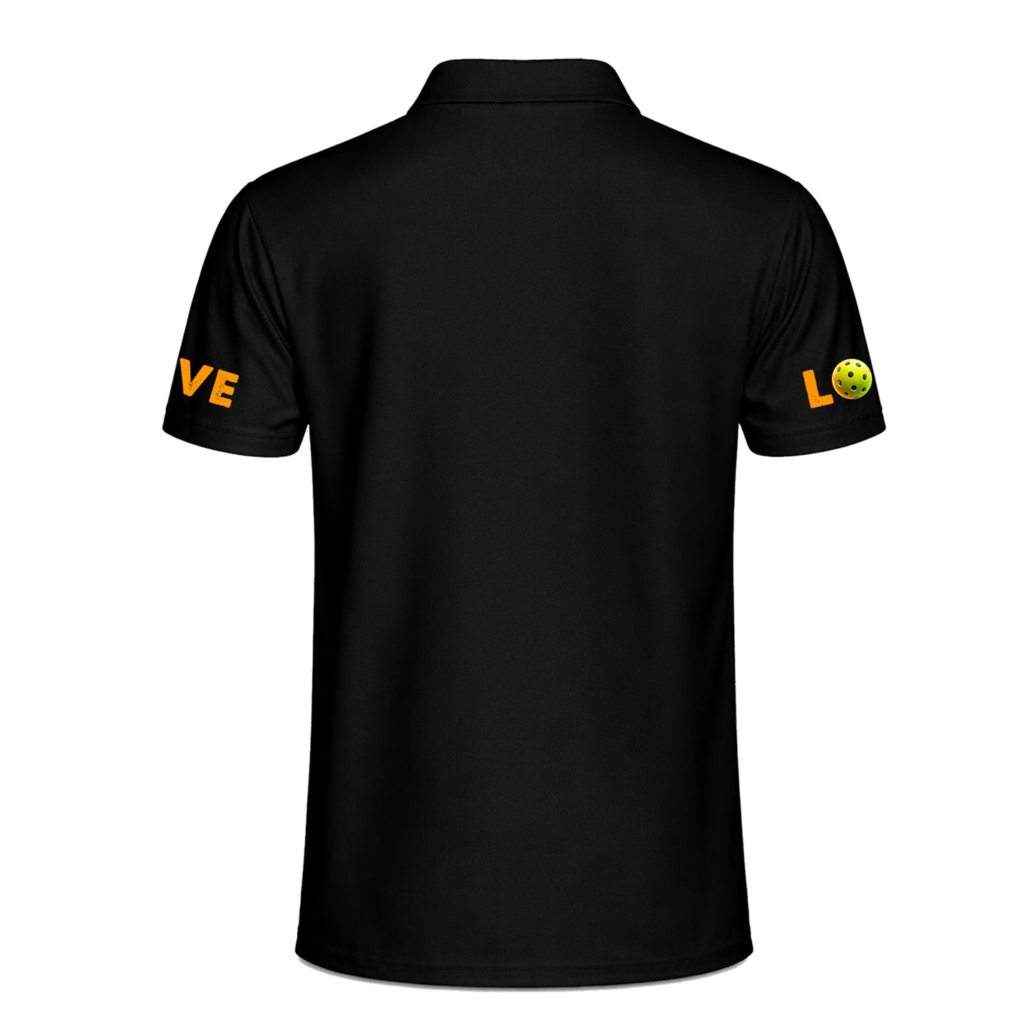 Custom Fire Pickleball Polo Shirt