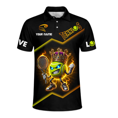 Custom Tennis Polo Shirt With Name