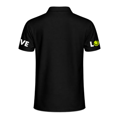 Custom Tennis Polo Shirt With Name