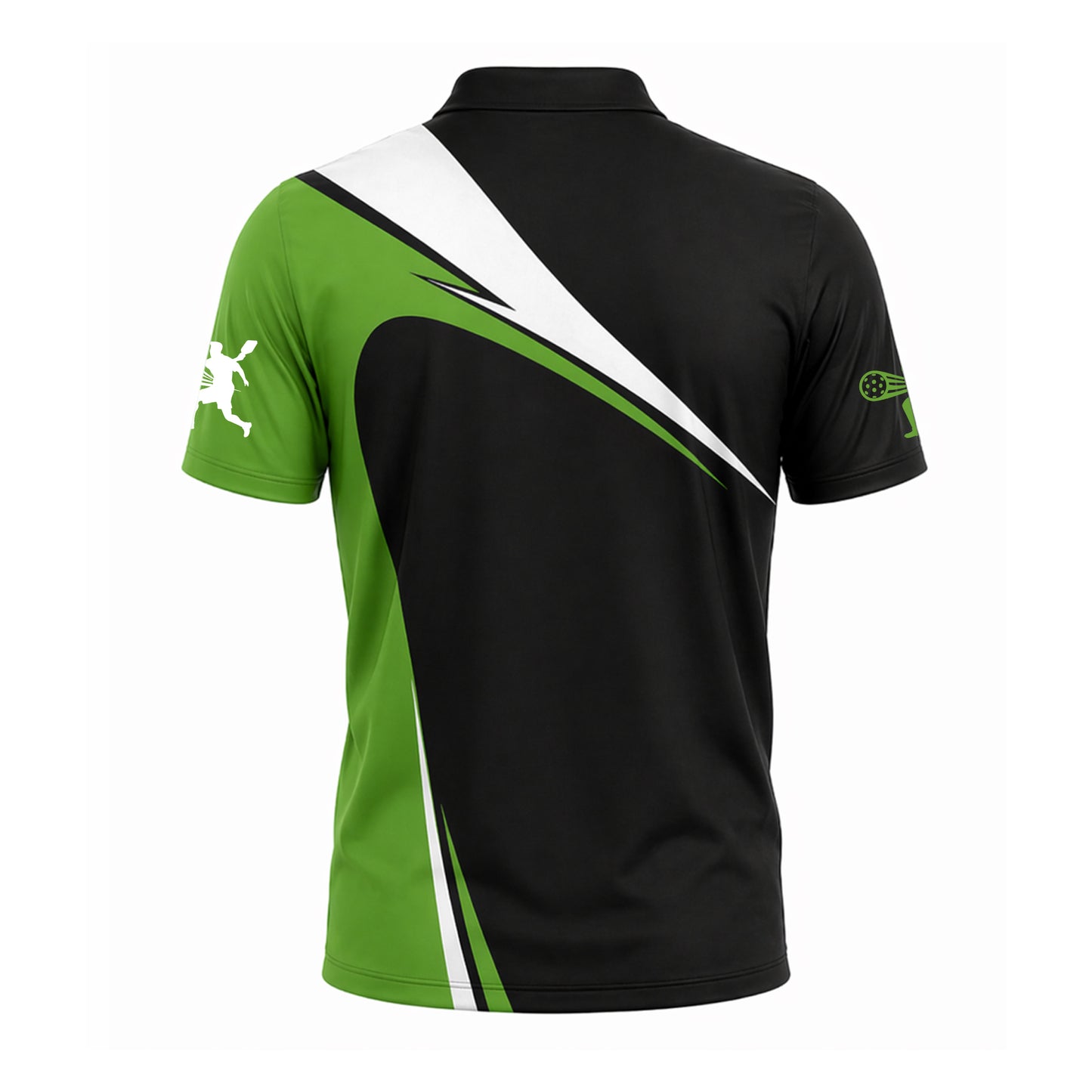 Custom Neon Pickleball Polo Shirt