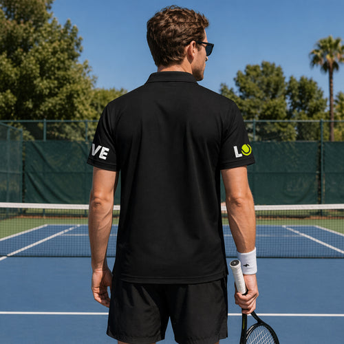 Custom Tennis Polo Shirt With Name