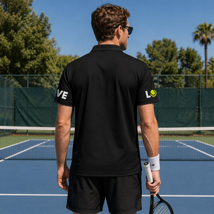 Custom Tennis Polo Shirt With Name