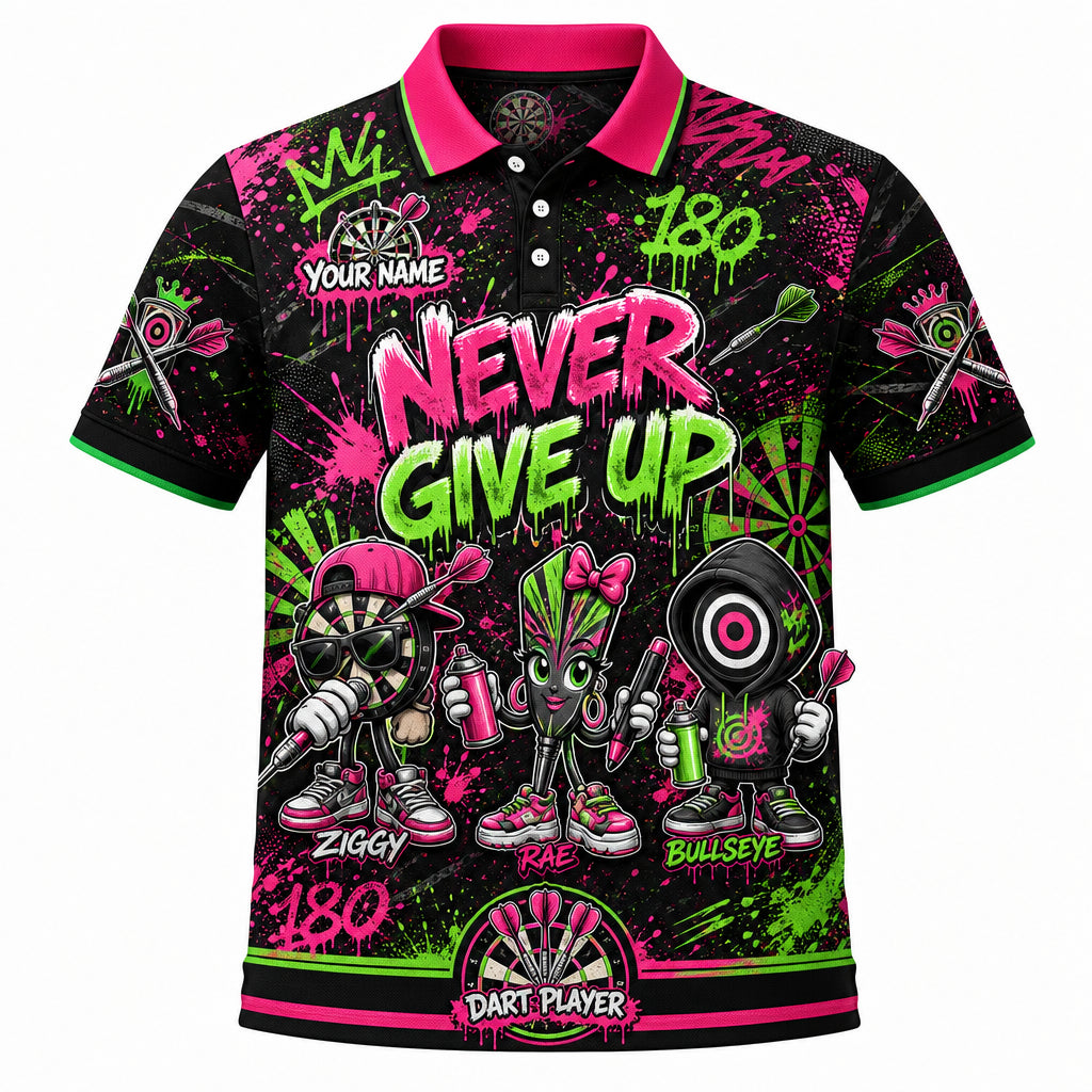 Darts Graffiti Polo - Hero