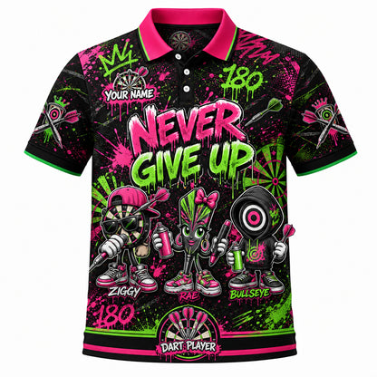 Darts Graffiti Polo - Hero