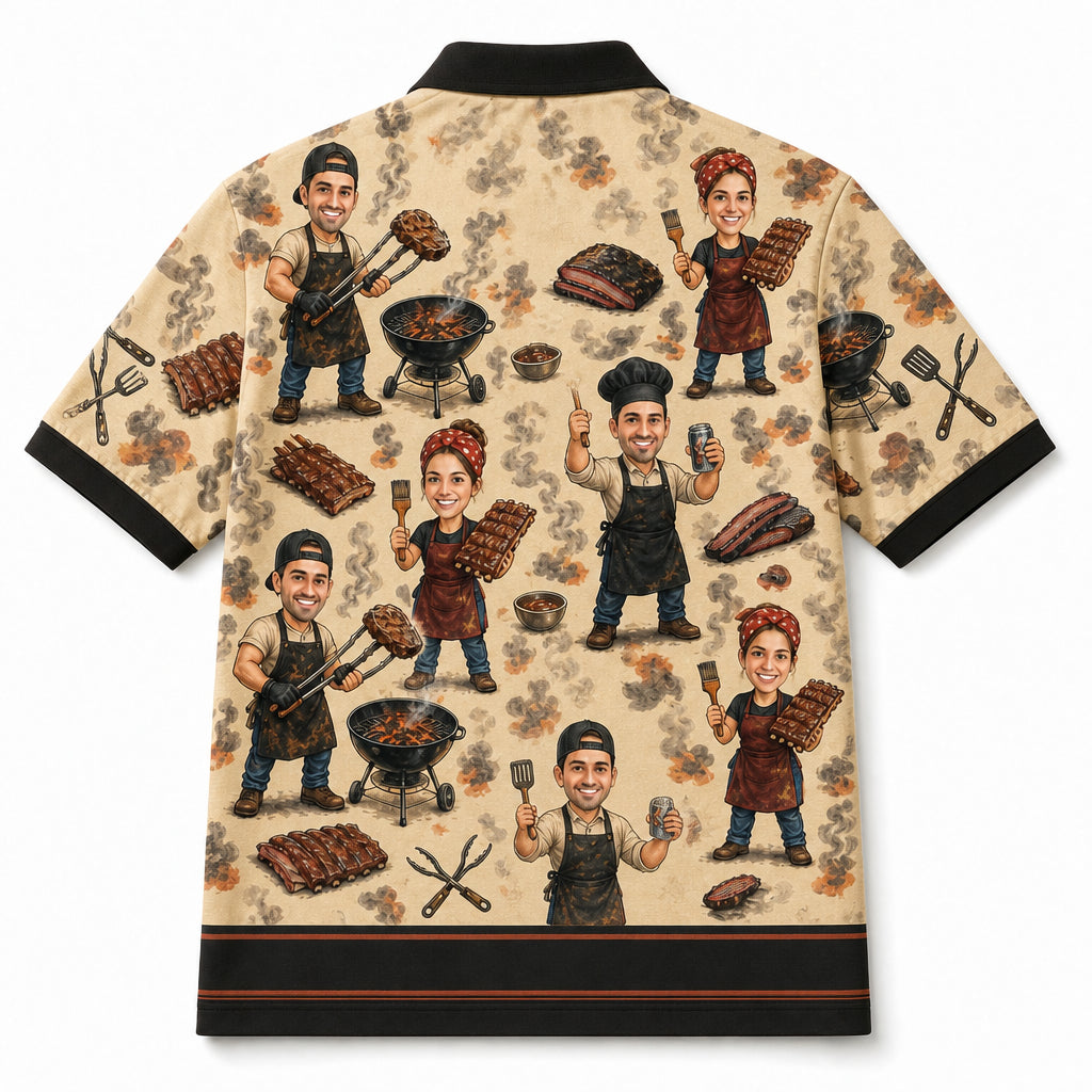 BBQ Grill Master - Back view