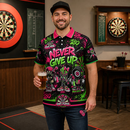 Darts Graffiti Polo - Lifestyle 1