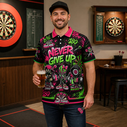 Darts Graffiti Polo - Lifestyle 1