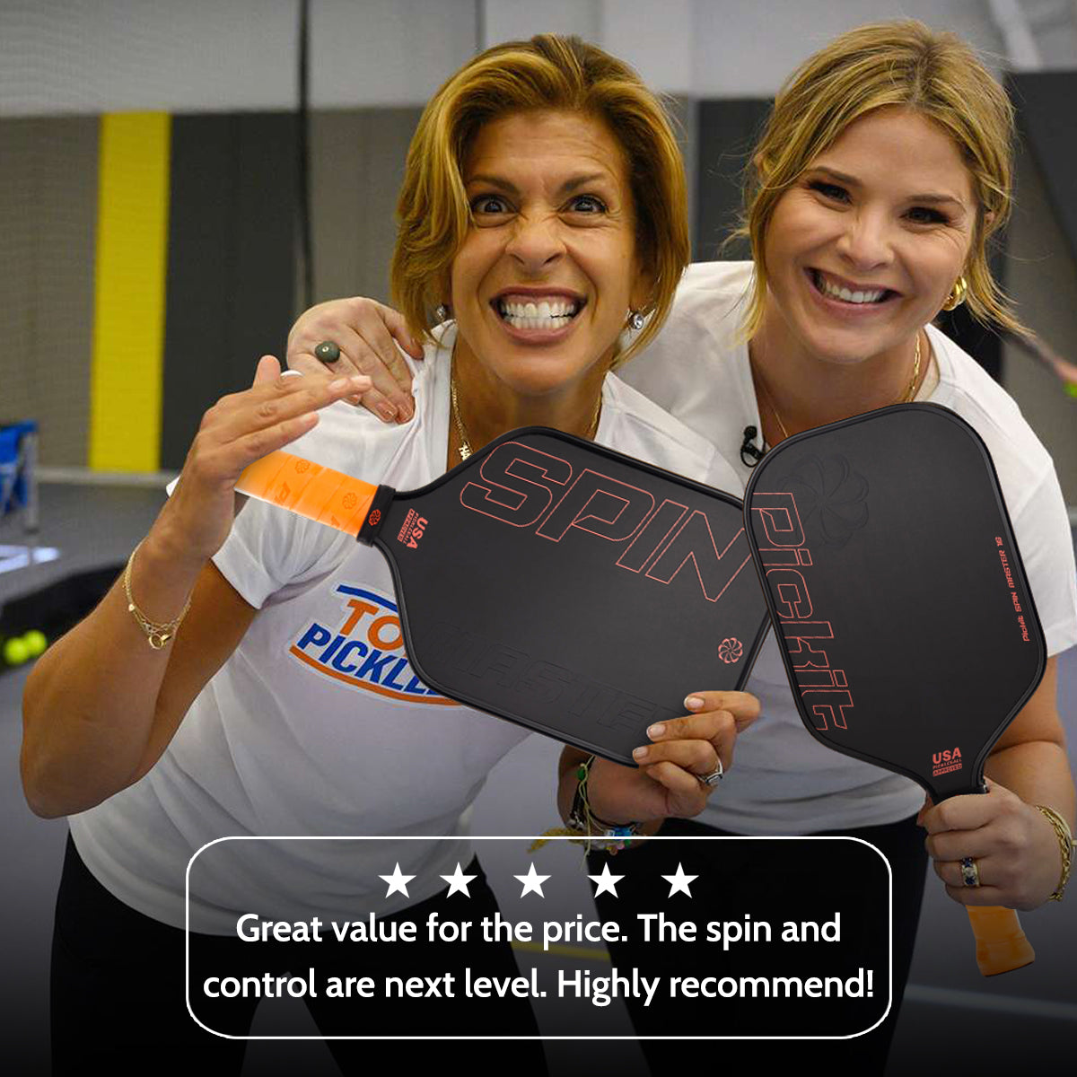 Pickleball Pickit Spin master paddle